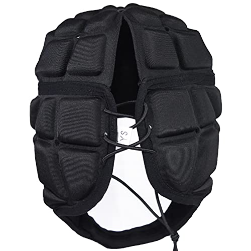 image for Hobrave Soft Padded Headgear Flag Football Helmet Rugby Headguards She