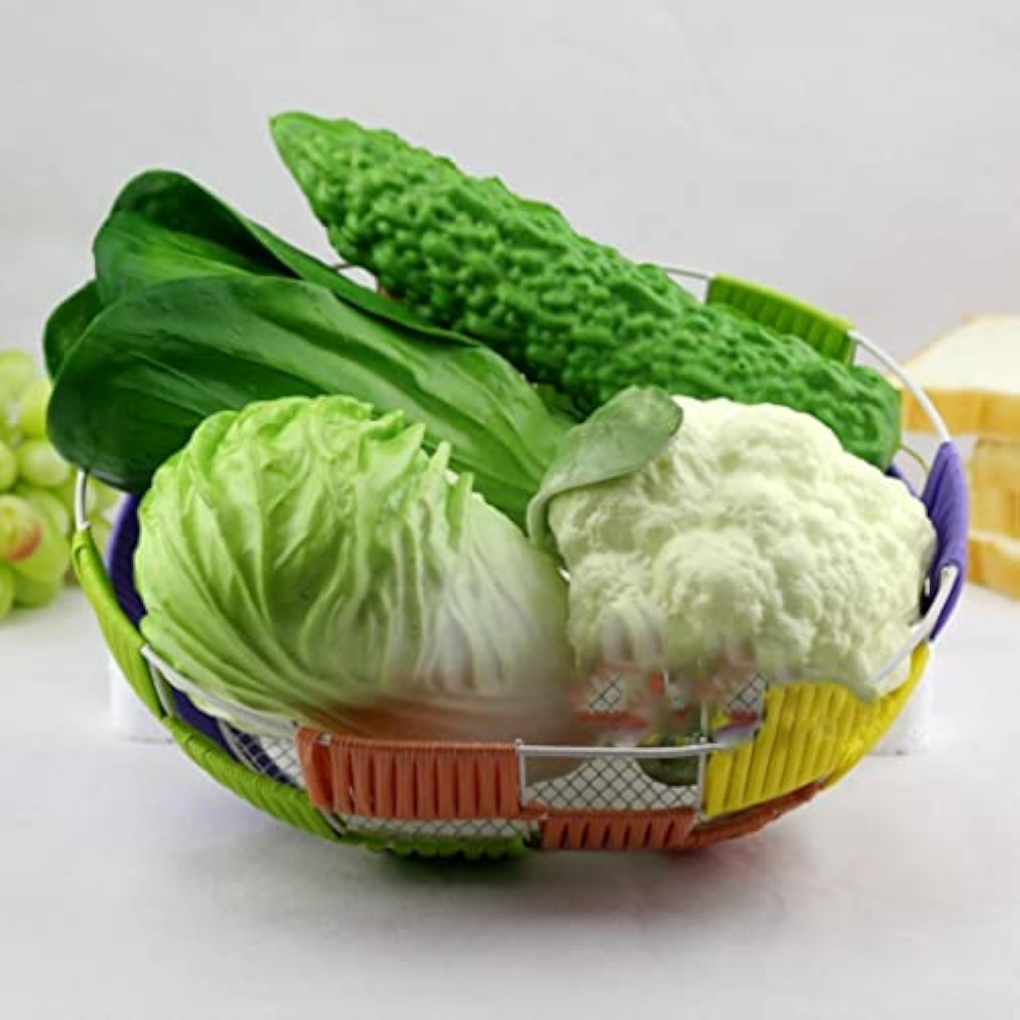 Artificial Cabbage Decoration for Home Kitchen Display
