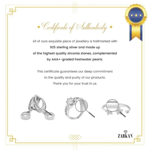 Image of Zarkan Silver 925 Hallmark Butterfly Rings