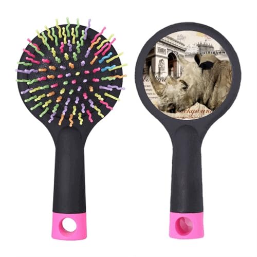 Brosse à cheveux démêlante anti-casse Euan Style à coussin souple