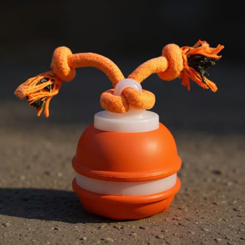 Balle interactive avec son d'oiseau jouet électrique roulant pour chiens de taille moyenne