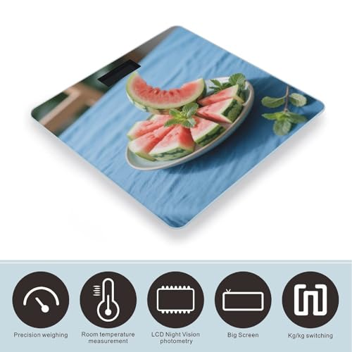 Báscula Digital de Vidrio Templado para Baño miniatura 3