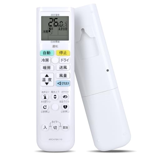 Amazon.co.jp: 互換リモコン エアコンリモコン ARC478A110 for
