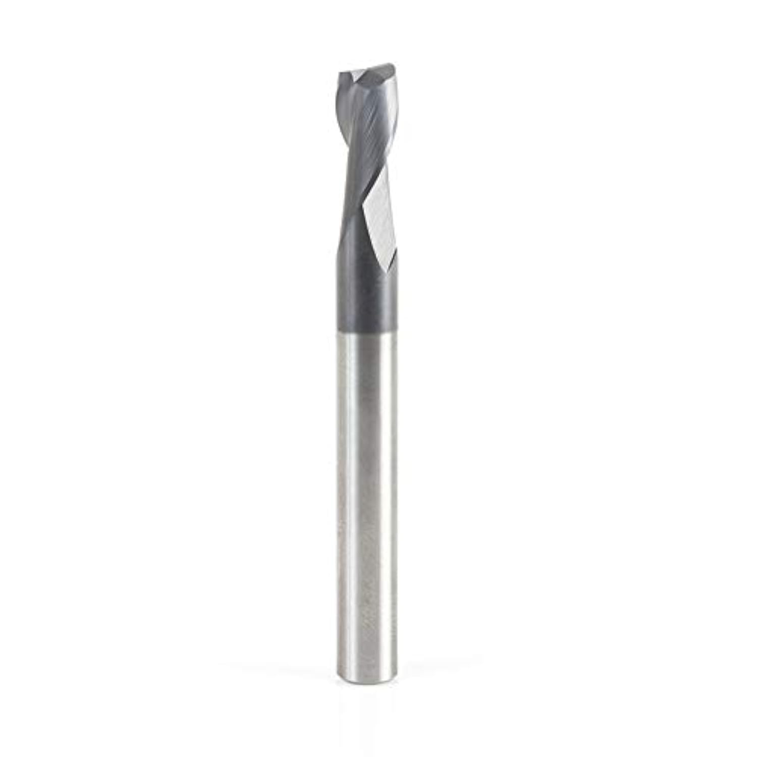 Amana Tool CNC Spiral Router Bit for Steel, 45 Degree Corner Chamfer End Mill, AlTiN Coating, 51462, 3-Flute x 3/16 Dia x 7/16 x 1/4 Sh x 1-7/8 Inch