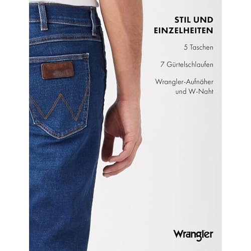 WRANGLER - Jeans Herren - Regular Straight Fit - Greensboro - for Real – Ansicht 5