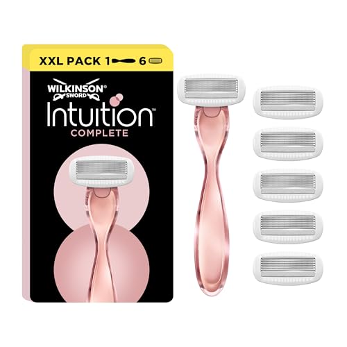 Wilkinson Sword - Intuition Complete - Lames de rasoir pour femme - Pack de 6 lames + manche