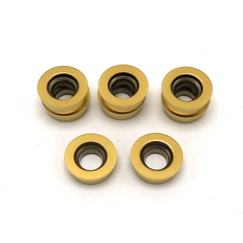 10 piezas Herramienta de torneado con inserto de carburo RPMT1204 M C DP5320 miniatura 3