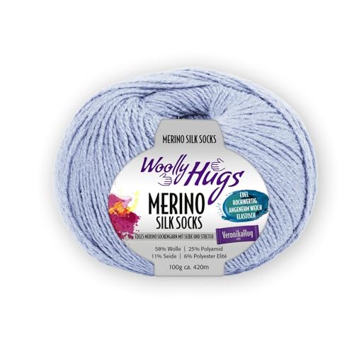 Woolly Hugs Merino Silk Socks ca. 420 m col. 257 100 g