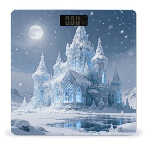 Báscula digital Ice Castle Winter para baño hasta 400 lb