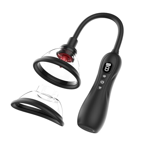 Pussy Vagina Klitoris Saugstimulator Für Frauen Elektrische Vakuumpumpe mit Muschi Pumpe Nippelsauger Sexspielzeug Für Frauen Solo Paare Vielseitige Stimulation LZYLWC