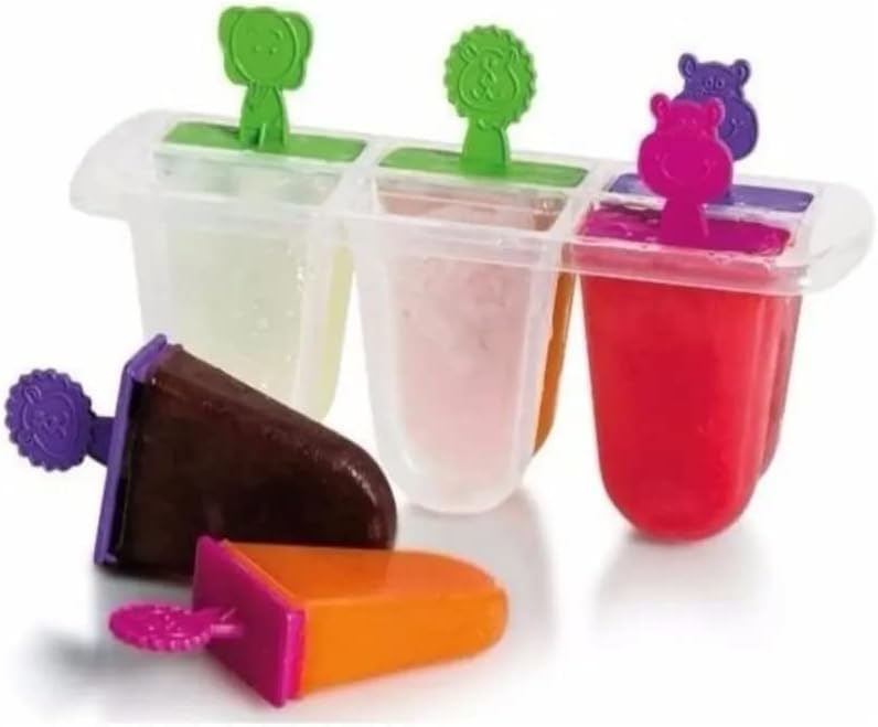 Forma de Picolé Bicholé, Conjunto com 6 Moldes, Fábrica de Sorvet...