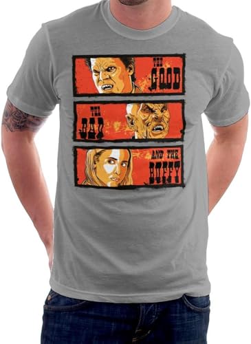 Bild: The Good, The Bad and Buffy The Vampire Slayer Men's T-Shirt T-Shirts & Hemden(Medium) f�r 22,99 EUR  bei Amazon