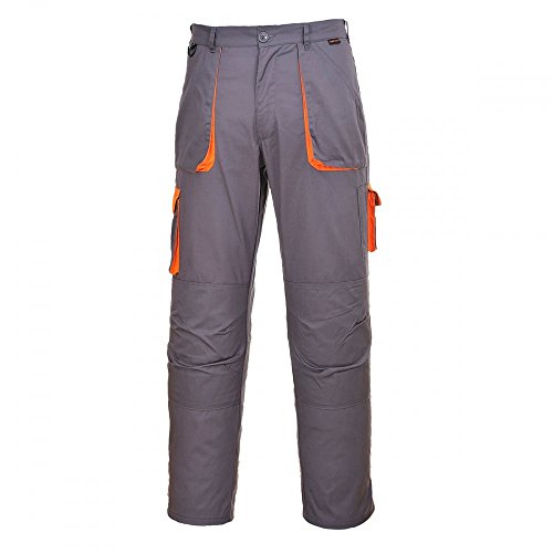 Portwest TX11 Pantalon de Sécurité Contraste Texo Gris, XS
