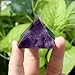 ZHIYUXI Amethyst Crystal Pyramid 1.5