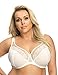 Produktbild Gorsenia K441 Luisse Dame Soft BH Bügeln Nicht Gepolstert Voll-Cup Große Brüste, Hellbeige,75L