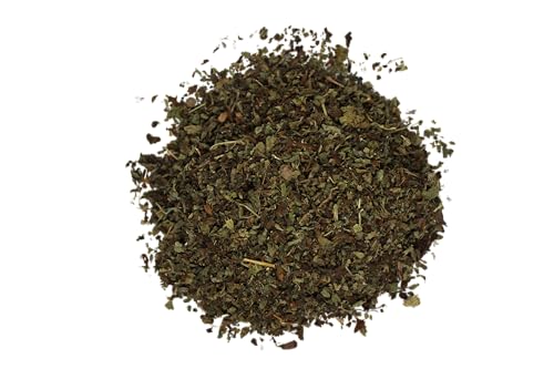 Premium Zitronenmelisse 50g – 100% Rein, Roh, Wild, Nicht-GVO, Vegan – Beruhigendes Kraut zur Stresslinderung, Schlafunterstützung und für die Verdauungsgesundheit – Ideal für Kräutertees und Extrakte