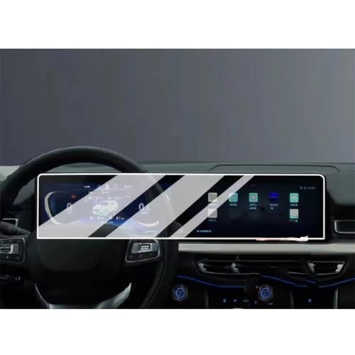 Film protecteur Chery Exeed VX anti-rayures en TPU haute transparence pour navigation GPS