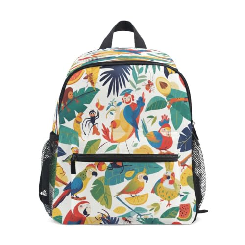 Feuilles de jungle sac à dos enfant pour un cadeau de rentrée