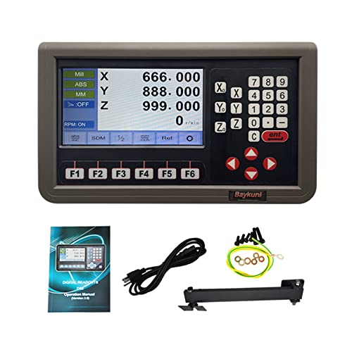 Baykunl 3 Axis Magnetic Scale DRO Kit