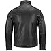 Chaqueta de Superior Leather Garments, con remaches de color negro, cuero vacuno...