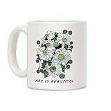 Kaffeebecher 330Ml, Aro Ist Schön Tasse Muttertag Bedruckt Kaffee-Tasse Geschenkidee Kaffeetasse Für Chef, Kollegin, Männer