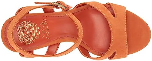 Vince Camuto Women's Randreya Platform Sandal Wedge, Apricot, 11 | Image 4