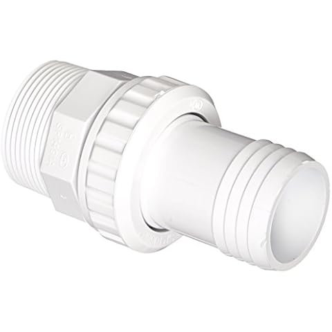 Hayward SP1493 1.5" MIP Weiß ABS Quick Disconnect Econo Union Cover