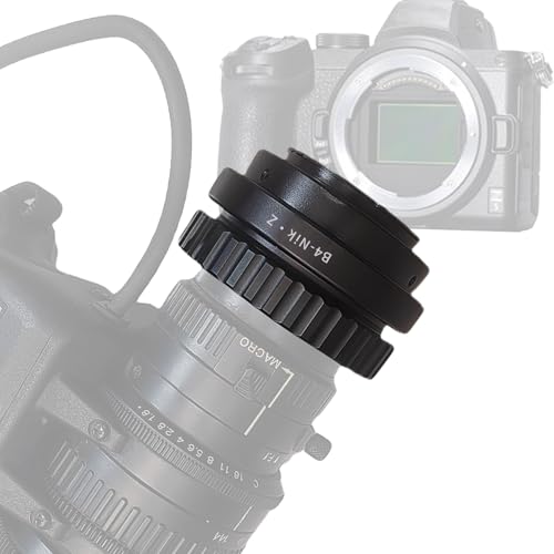 B4 Niko Z   Anillo Adaptador para Objetivo Canon B4 2/3