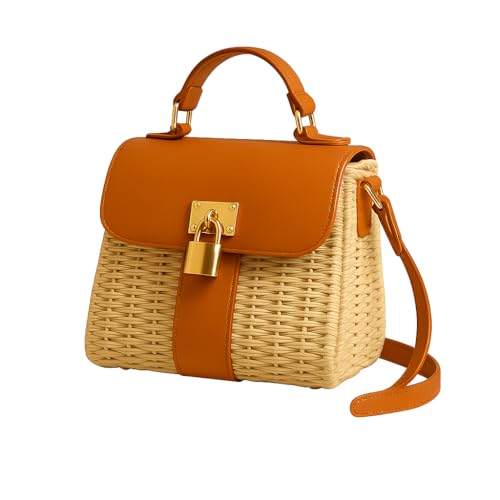 Bolsa Baú Feminina com Alça Transversal Forrada Compacta Ideal para Viagens