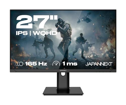 Japannext Monitor Pc Gamer Panel Ips 27 Wqhd 2560x1440 165hz 1ms Flicker-Free G-Sync Freesync Displayport Compatibilidad Vesa Jn-27ips165wqhdr-Hsp Japannext Monitor Pc Gamer Panel Ips 27 Wqhd 2560x1440 165hz 1ms Flicker-Free G-Sync Freesync Displayport Compatibilidad Vesa Jn-27ips165wqhdr-Hsp