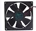 D90SH-12 90x90x25mm 12V 0.80A 9.6W 2-Wire Cooling Fan