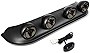 DNA MOTORING FL-ZTL-249-SM Roof Mounted Fog Light Assembly (Driver & Passenger Side) + Switch,Smoke