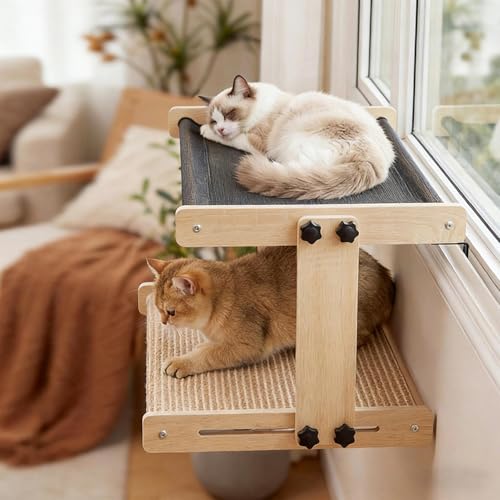 Cama para gatos compacta y hamaca para gatos para apartamento 3