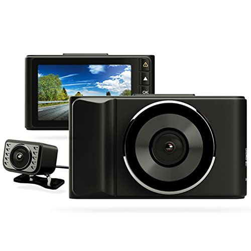 Cámara de coche Simpletek doble: evita multas e imprevistos con grabación Full HD