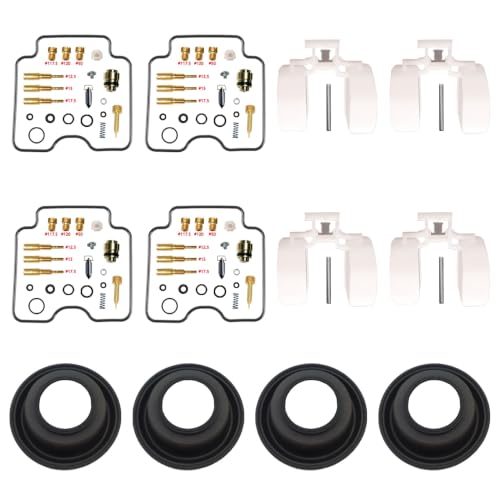 Kit complet carburateur GSX750F résoudre fuite cuve et démarrage difficile 750cc