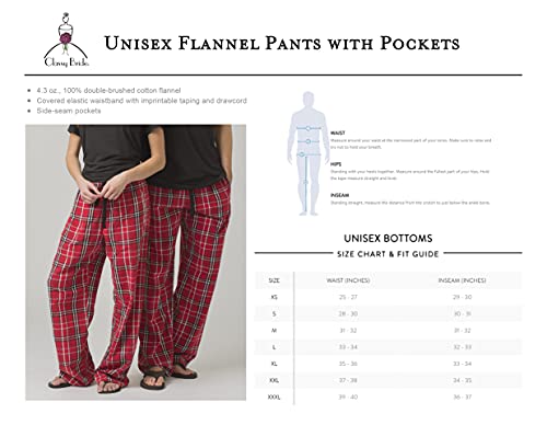 Bride and Groom Flannel Pajama Pant Set of 2 - Light Blue and Navy Blue2