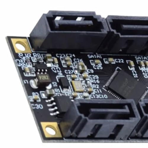 Adaptateur PCIe vers 4 Ports SATA 3.0 mini PCI Express A+E