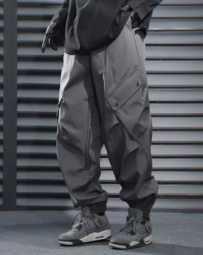 Niepce Inc Streetwear Casual Cargo Pants for Men3