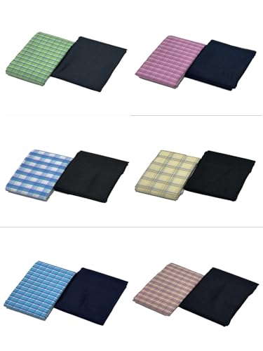 Image of Shirt pant Combo Pack of 6(Unstitched, Full Length Fabric)