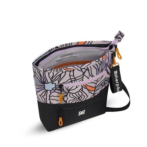 Image of Sherpani Sadie, Nylon Crossbody Bag, Lightweight Shoulder Bag, Travel Cross Body Purse, Crossbody Bags for Women, RFID Protection WITHOUT Coin Purse (Bloom)