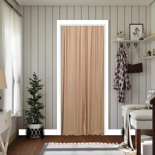 Cortina para Porta Dividir Ambientes Cortina na Porta Sala Quarto Cozinha Balcao Vidro Corredor (Ave