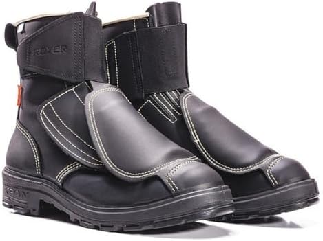 ROYER XPAN REALFLEX Men's Black Aluminum Toe EH Mt 8in Work Boot 14.0 EEE