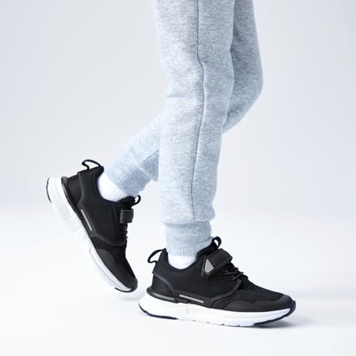 BlueKnot Toddler Sport Sneakers with Hook and Loop Closure - Lightweight Athletic Running Shoes for Boys and Girls4