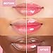 MCoBeauty - Lip Lights Shine Gloss - Berry Pink Lip Gloss - High Shine Glass-Like Finish with Built-In LED Light & Mirror - Moisturising Lightweight - Face Makeup
