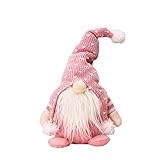 🎁 HERRLICHES GESCHENK: Diese Weihnachtspuppe ist für jeden geeignet. Gute Materialien, hervorragende handgefertigte Techniken, einzigartiges Design und ein süßer Look machen sie zu einem perfekten Weihnachtsgeschenk für Ihre Familie, Kinder, Freunde, Liebhaber und so weiter. Liebe und Segen werden von dieser entzückenden Puppe weitergegeben und das süßeste Lächeln kann empfangen werden.