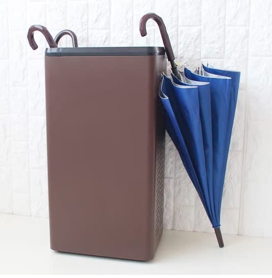 Organisateur de parapluie bac de rangement métallique pour hall et commerce