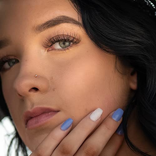 20g Nose Ring Surgical Steel 16pcs 20g Stainless Steel Nose Ring Stud for Women Straight Bar Nose Stud 1.5mm 2mm 2.5mm 3mm CZ Body Piercing for Women Men Rose Gold Plated