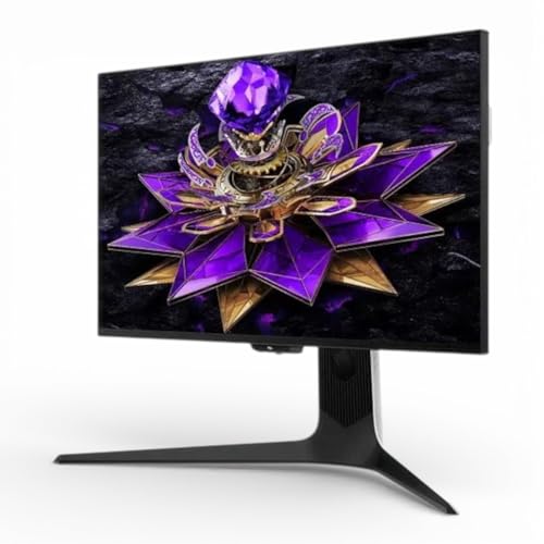 Image of TCL 27 inch R94 Series 4K UHD HDR QD-Mini LED, 165Hz, 1ms GTG, Built-in Stereo Speakers, Adjustable Stand, Gaming Monitor Black and White 27R94 (Renewed)