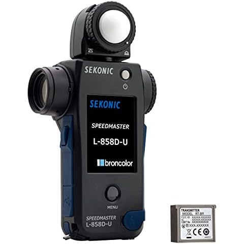 Sekonic L-858D-U SPEEDMASTER Light Meter Kit with RT-BR Transmitter Module for Broncolor Cover