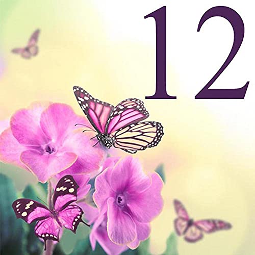 Numéro de rue ou plaque de maison originale. En faience. 15x15x0,5cm. Numéro au choix ! Cover